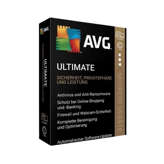 AVG Ultimate (10 Geräte - 2 Jahre) ESD