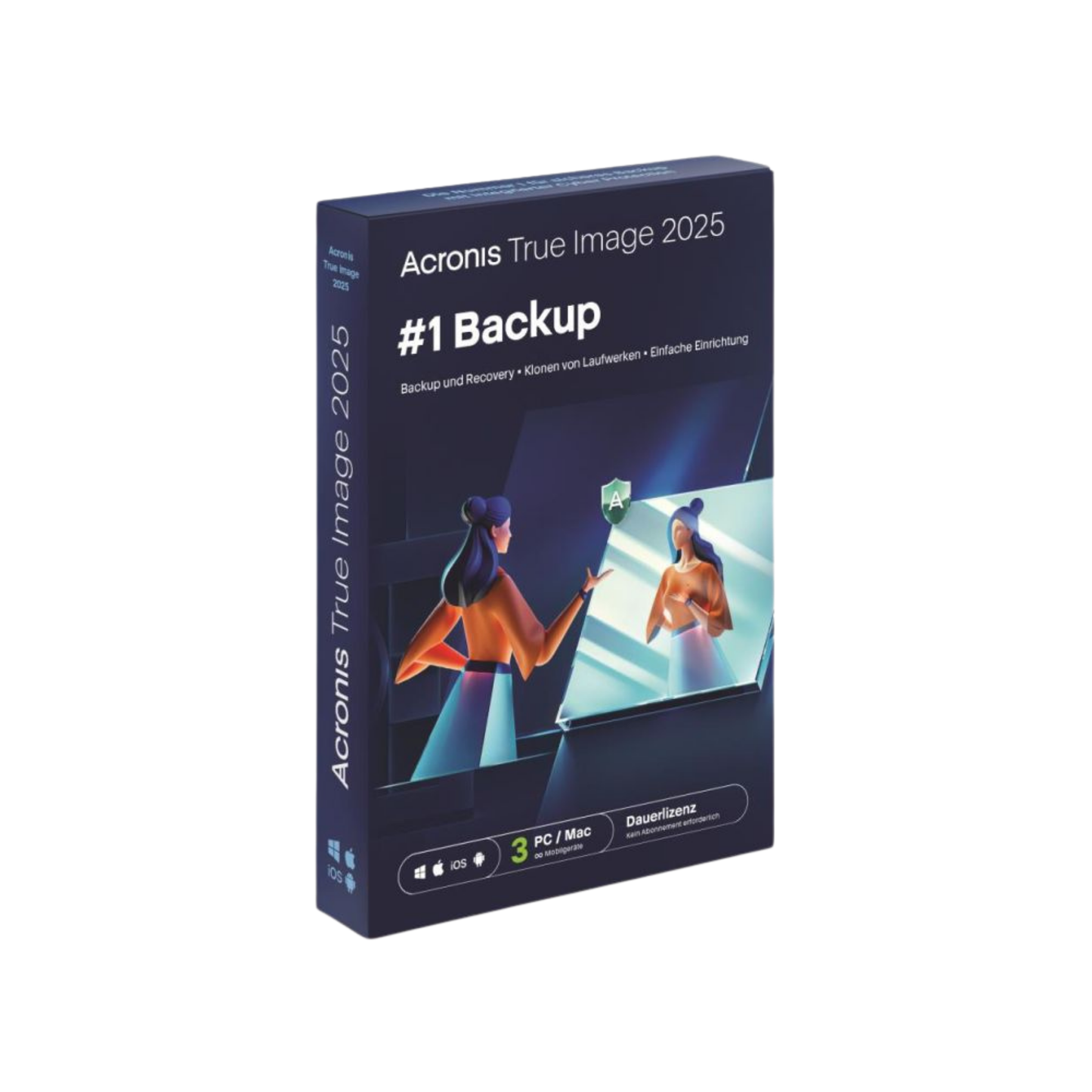 Acronis True Image 2025 (3 Geräte - Dauerlizenz) ESD