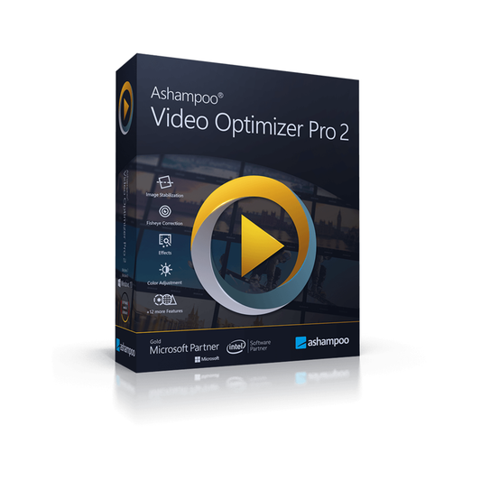Ashampoo Video Optimizer2 PRO (1 PC - Dauerlizenz) ESD