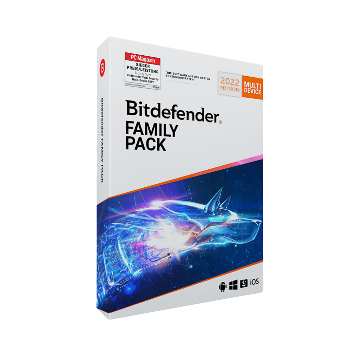 Bitdefender Family Pack (15 Geräte - 1 Jahr) EU ESD