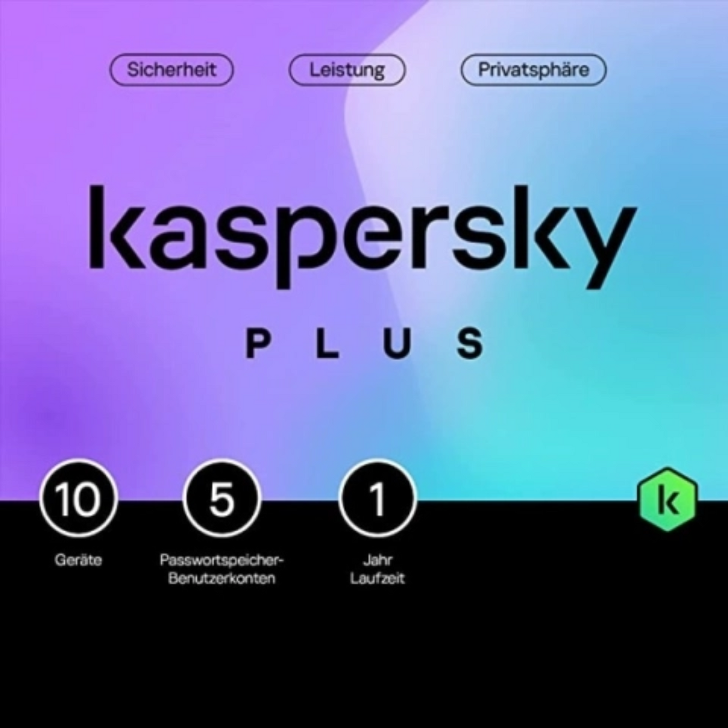 Kaspersky Plus 10 Geräte 1 Jahr