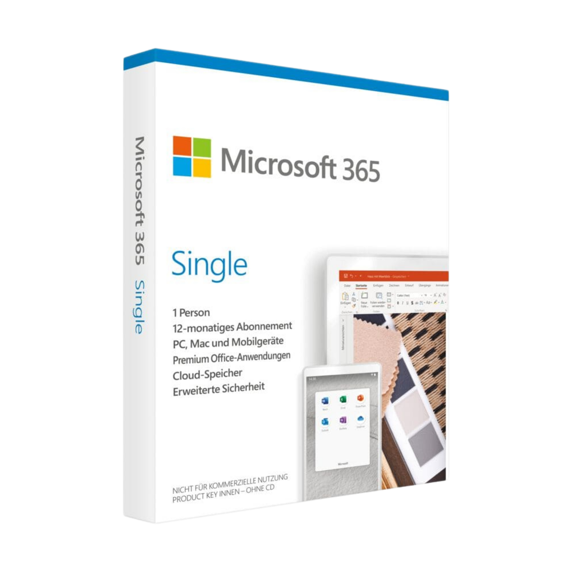 Microsoft 365 Single Box jetzt kaufen