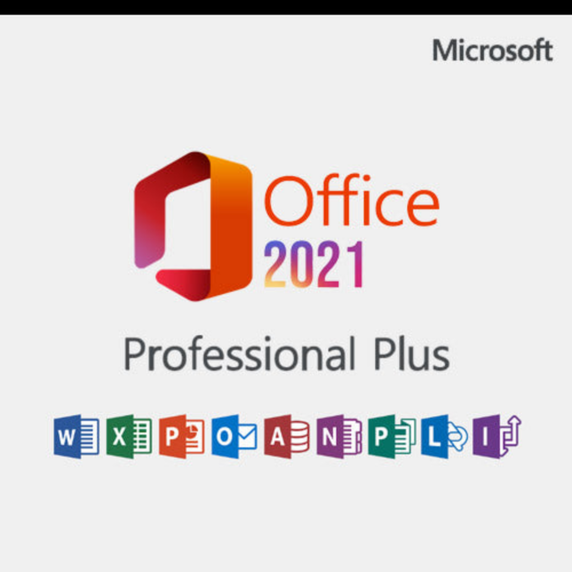 Office 2021 Professional Plus mit Anwendungen