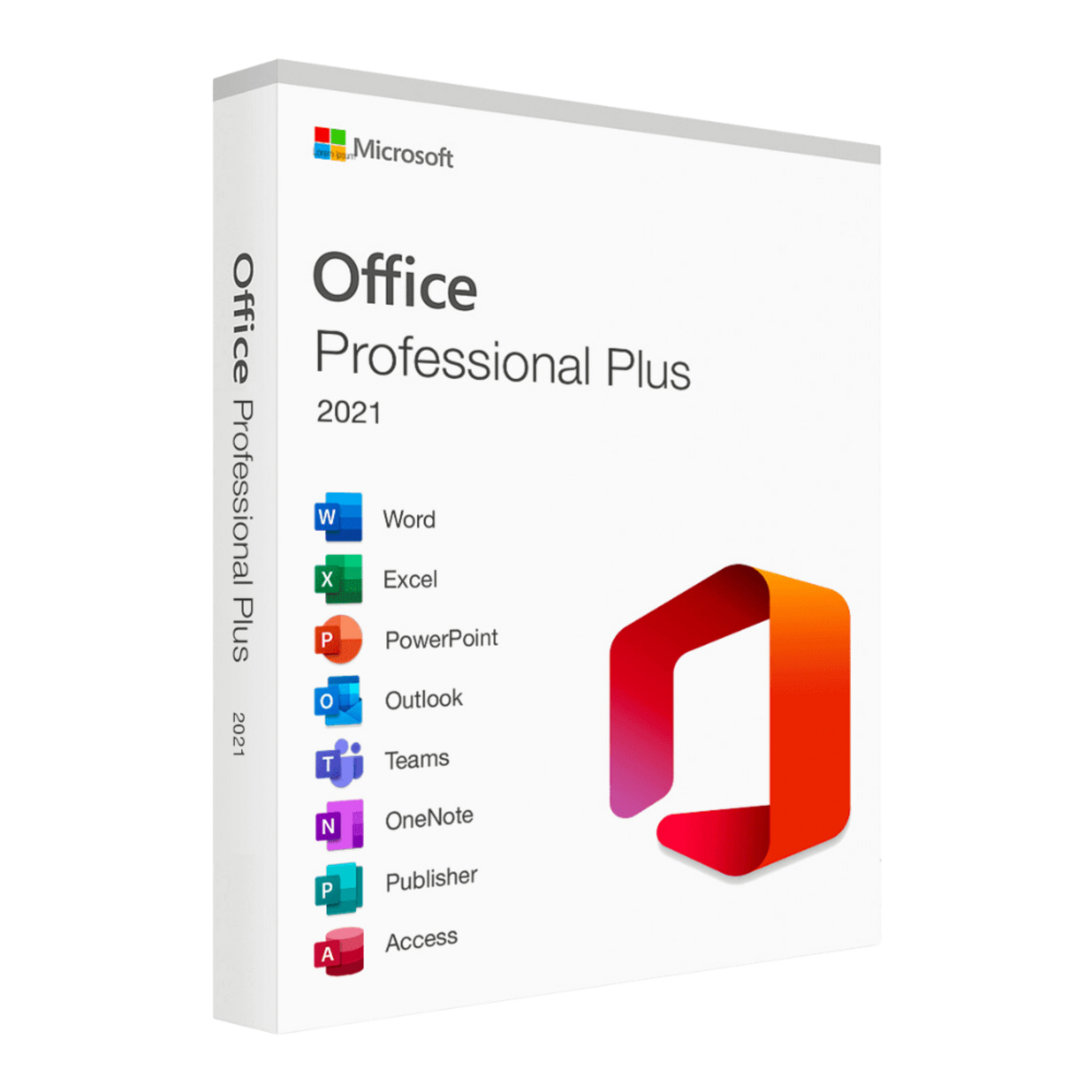 Microsoft Office Professional Plus 2021 - Schachtel Box