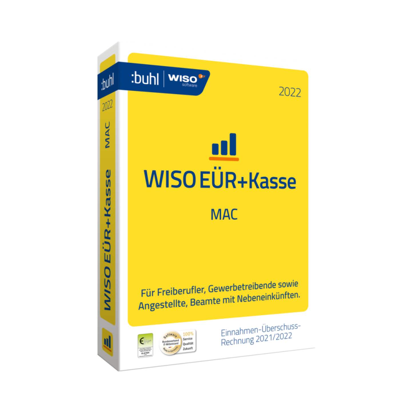 WISO EÜR & Kasse:Mac 2022