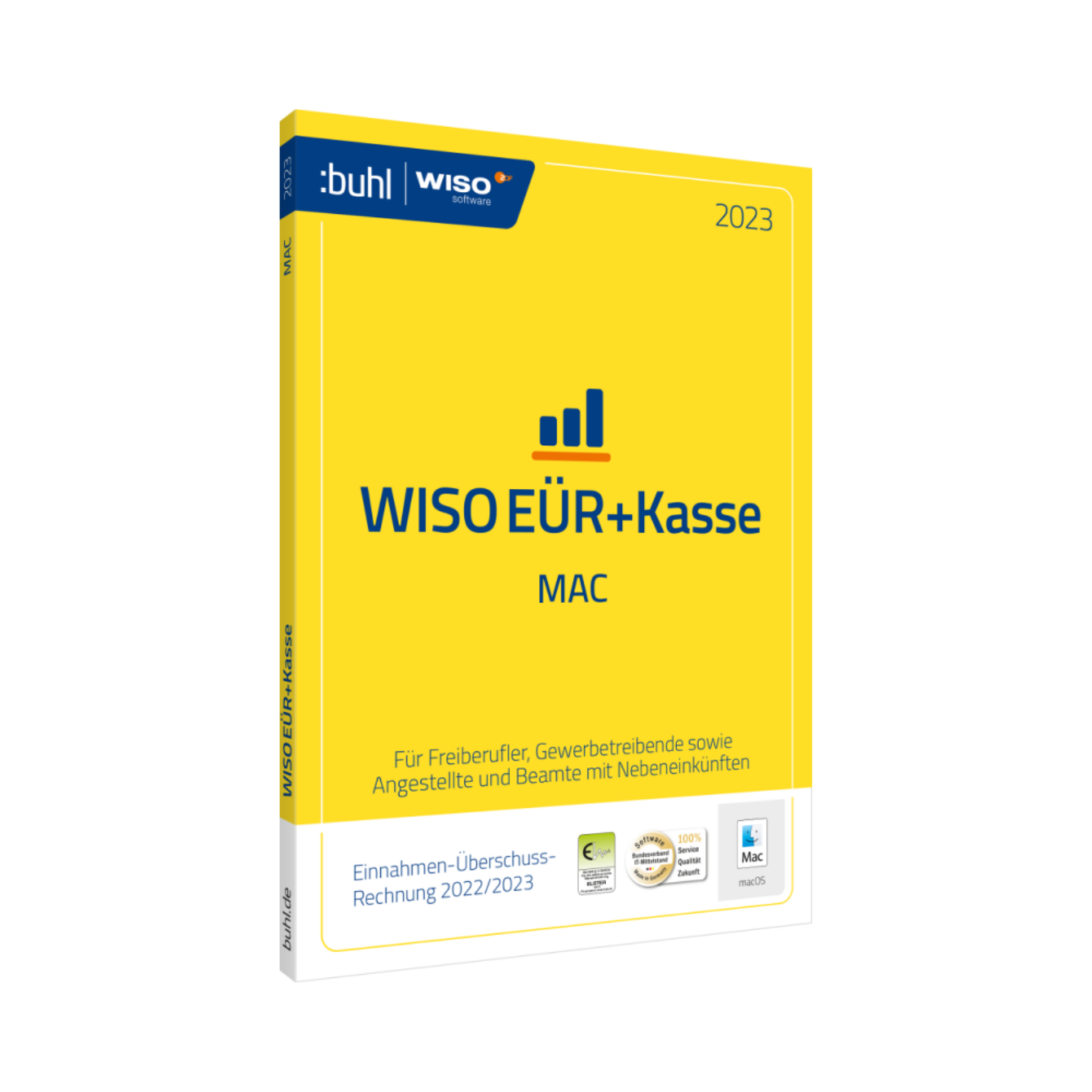WISO EÜR & Kasse:Mac 2023