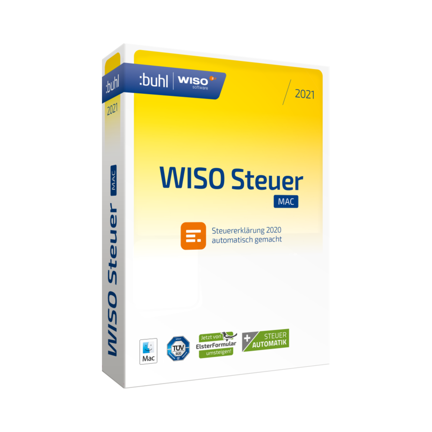 WISO steuer MAC 2021 (für das Steuerjahr 2020)
