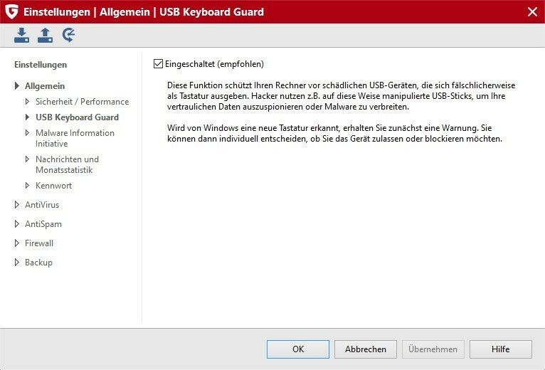 G Data Internet Security 3 Geräte 1 Jahr DACH ESD / OEM Key