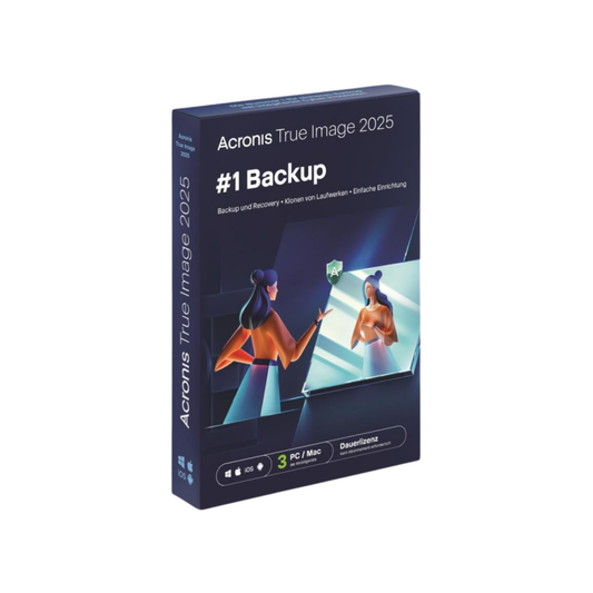 Acronis True Image 2025 (3 Geräte - Dauerlizenz) ESD 
