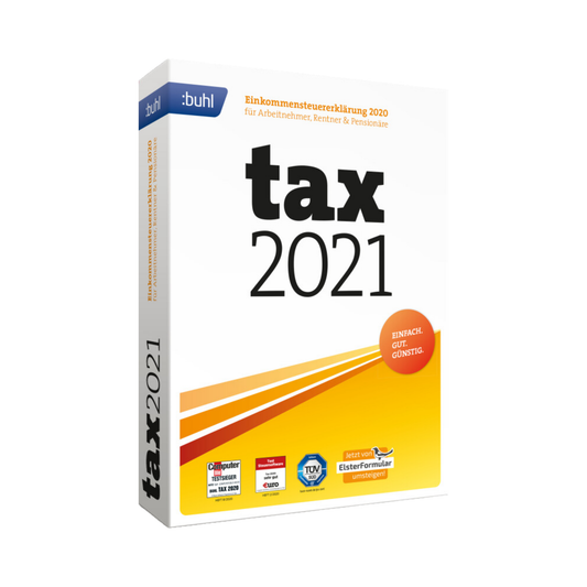 BUHL tax 2021 (für das Steuerjahr 2020) ESD
