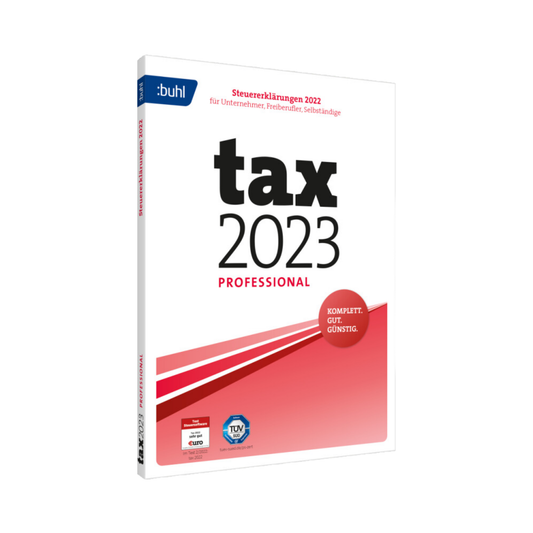 BUHL tax 2023 (für das Steuerjahr 2022) ESD