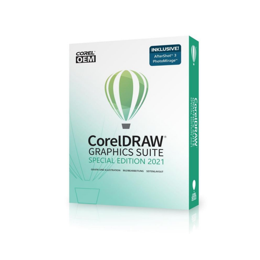 CorelDRAW Graphics Suite 2021 Special Edition (SE) WIN German