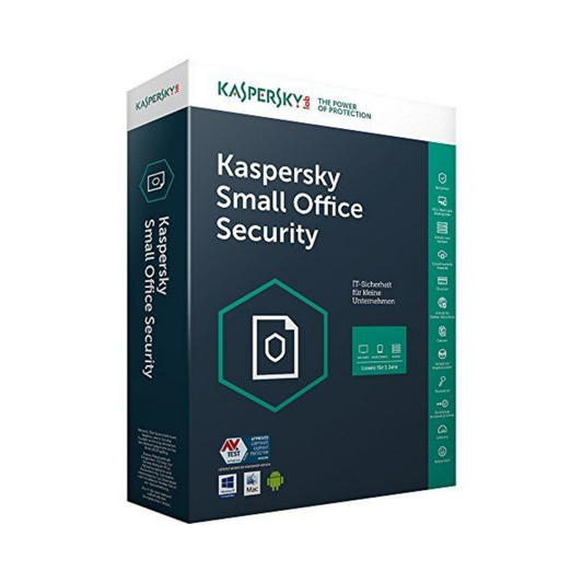 Kaspersky Small Office Security Version 8 2021 (1 Server + 5 Geräte + 5 Mobile - 1 Jahr) Base ESD