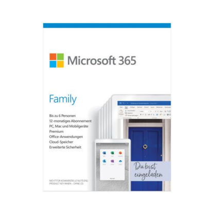 Microsoft 365 Family Produktbild