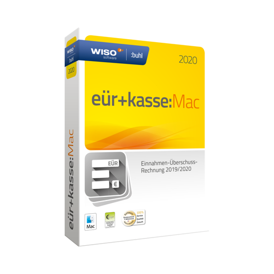 WISO EÜR & Kasse:Mac 2020