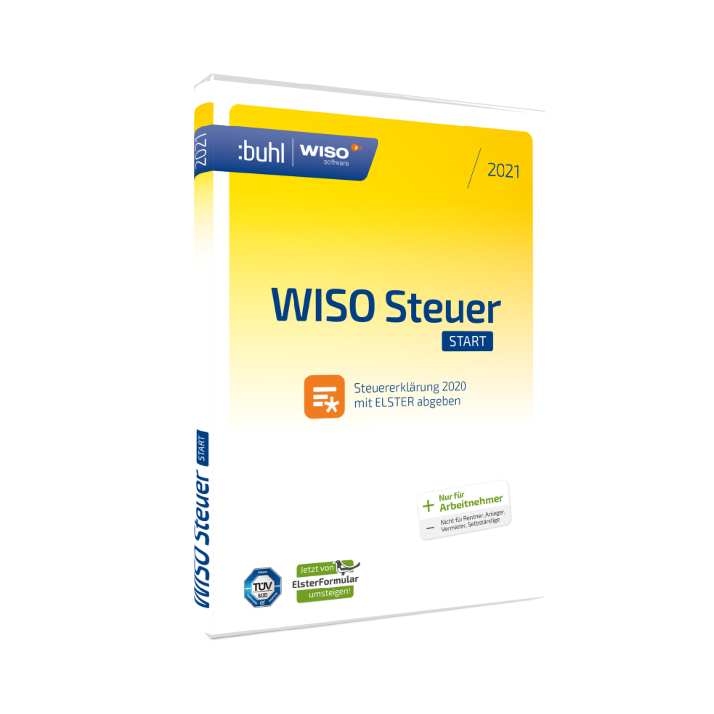 WISO steuer Start 2021 (für das Steuerjahr 2020)