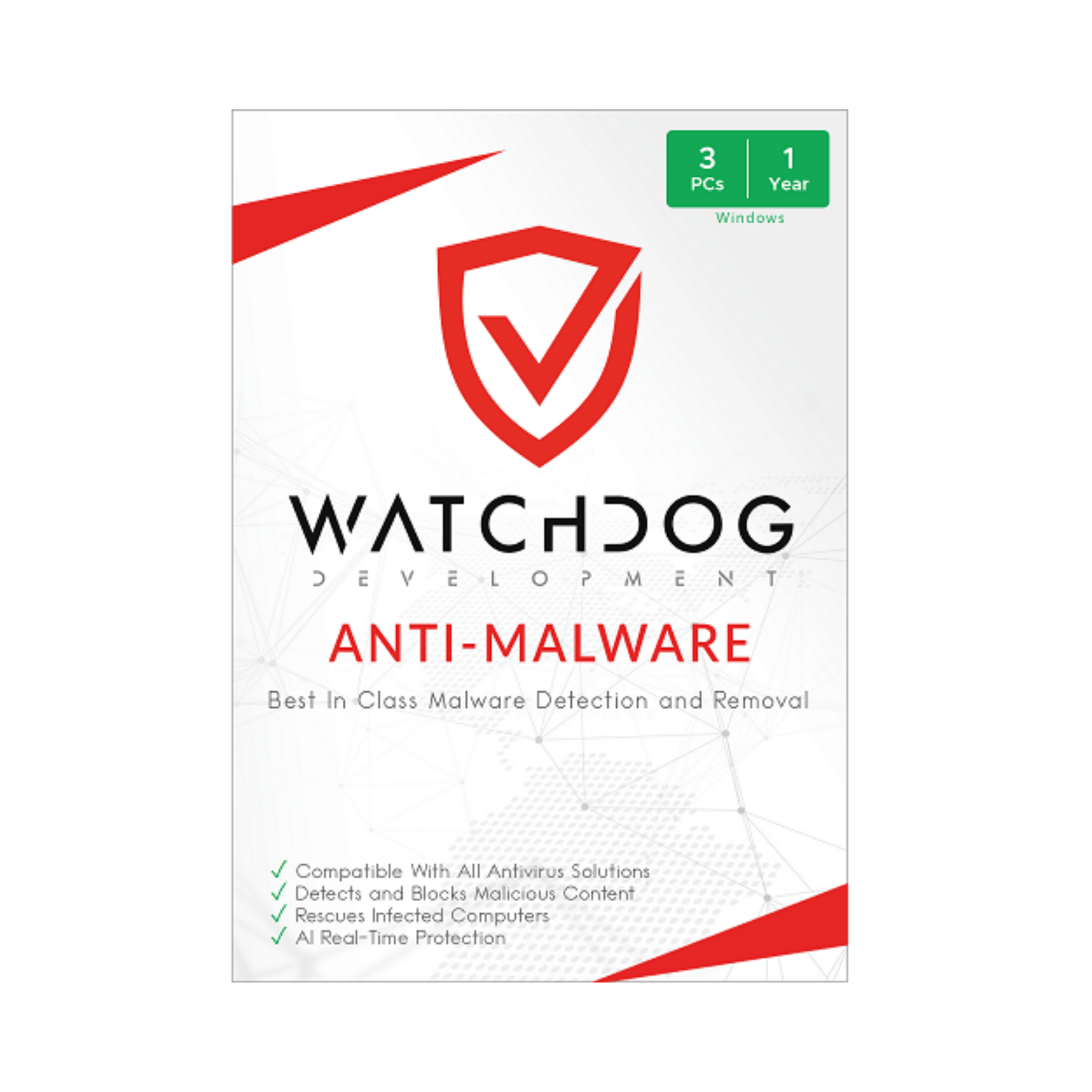 Watchdog Anti-Malware (3 PC - 1 Jahr) Vollversion