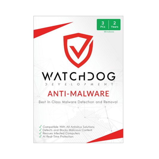 Watchdog Anti-Malware (3 PC - 2 Jahre) Vollversion