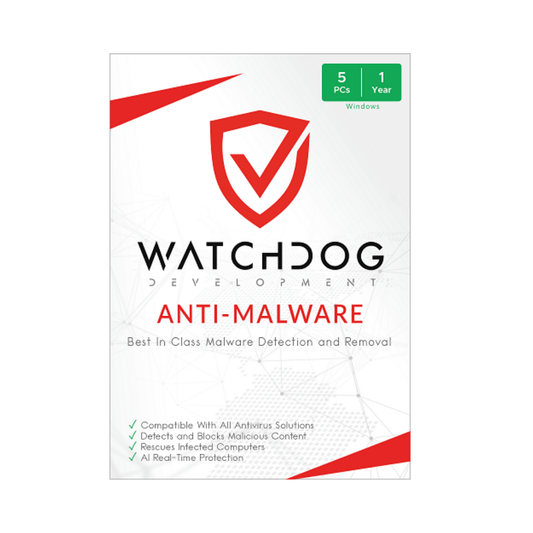 Watchdog Anti-Malware (5 PC - 1 Jahr) Vollversion